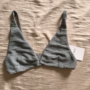 Rumer the label triangle plunge bikini top